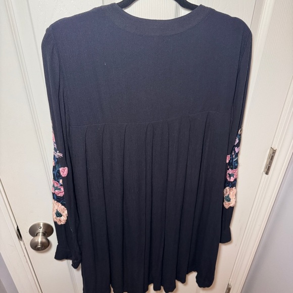 Free People Mia Floral Embroidered Long Sleeve Dress - Picture 8 of 12